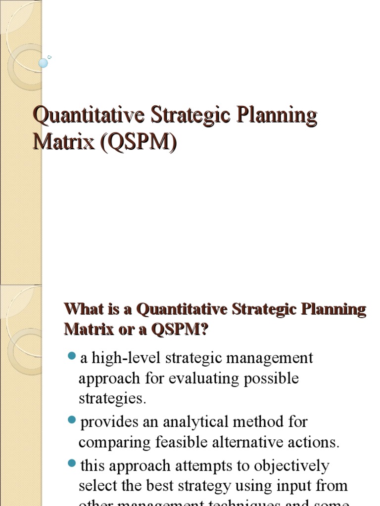 quantitative-strategic-planning-matrix-qspm-strategic-management