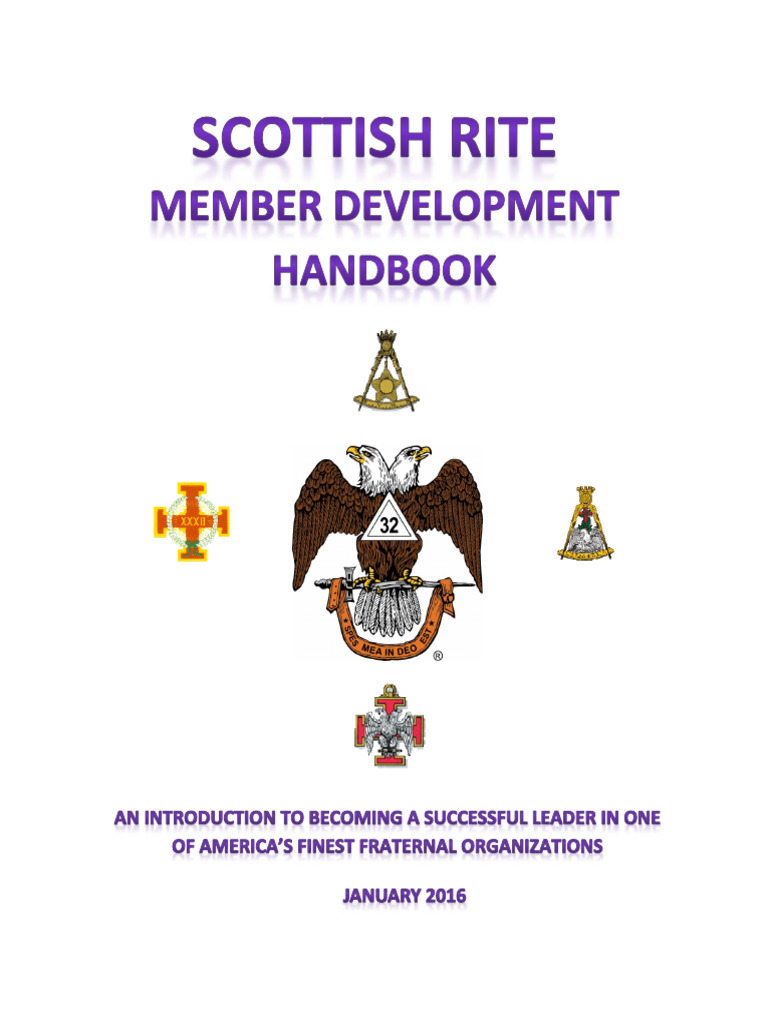 Scottish Rite Member Development Guide | PDF | Freemasonry | Titles