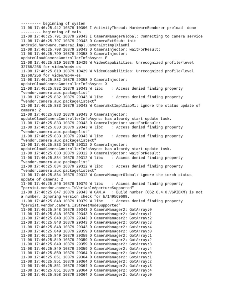 Logcat 1762595185598 | PDF | Computing | Computer Programming