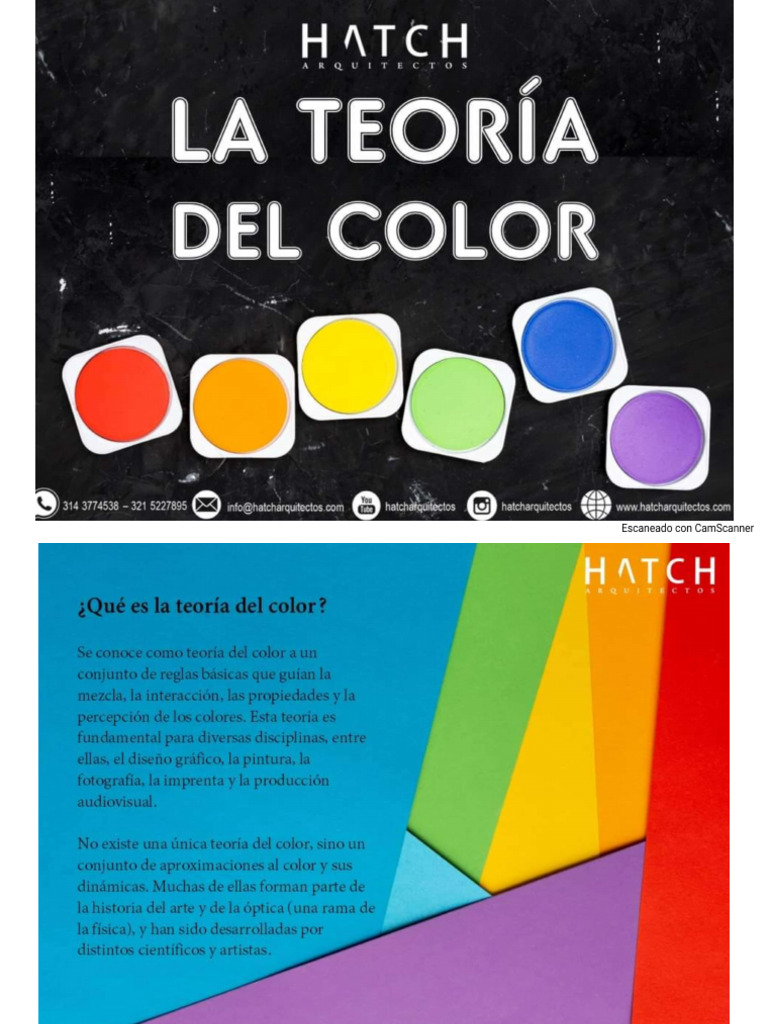 Hatch. La Teoría Del Color. | PDF