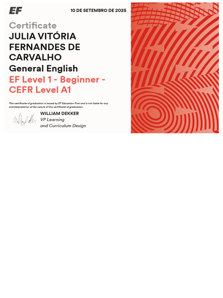Ef Level 1 Beginner Cefr Level A1 Pdf