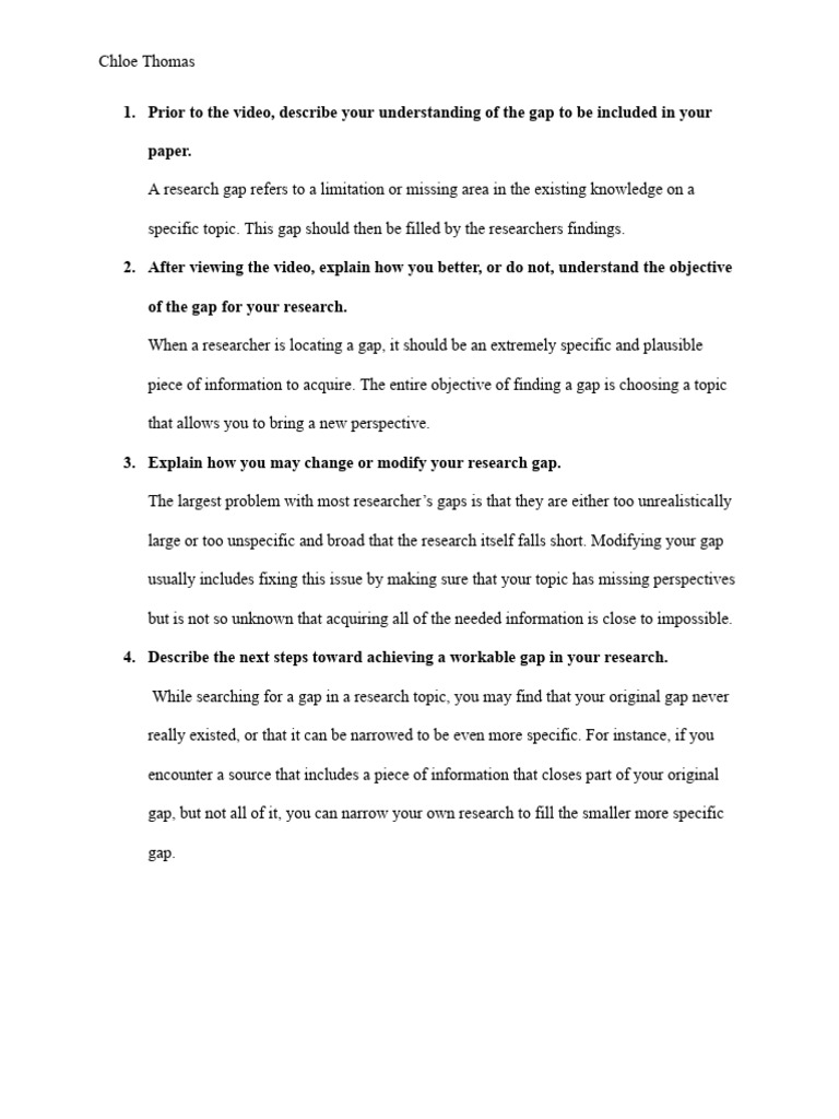 GAP Video Q&A | PDF