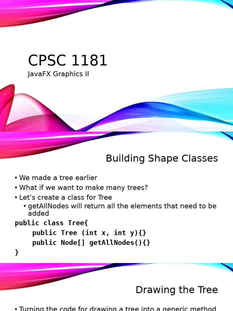 L13 - JavaFX Graphics II | PDF | Computing | Software Engineering