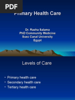 Primary Health Care Presentation - Dr. Rasha Salama