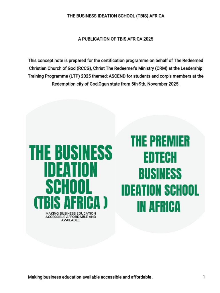 Crm Tbis Business Ideation Course Note | PDF | Design Thinking | Creativity