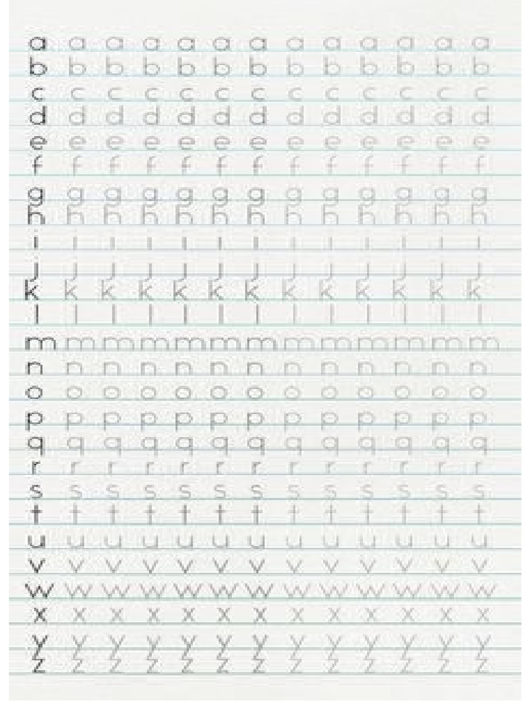 Practica de Letraas | PDF