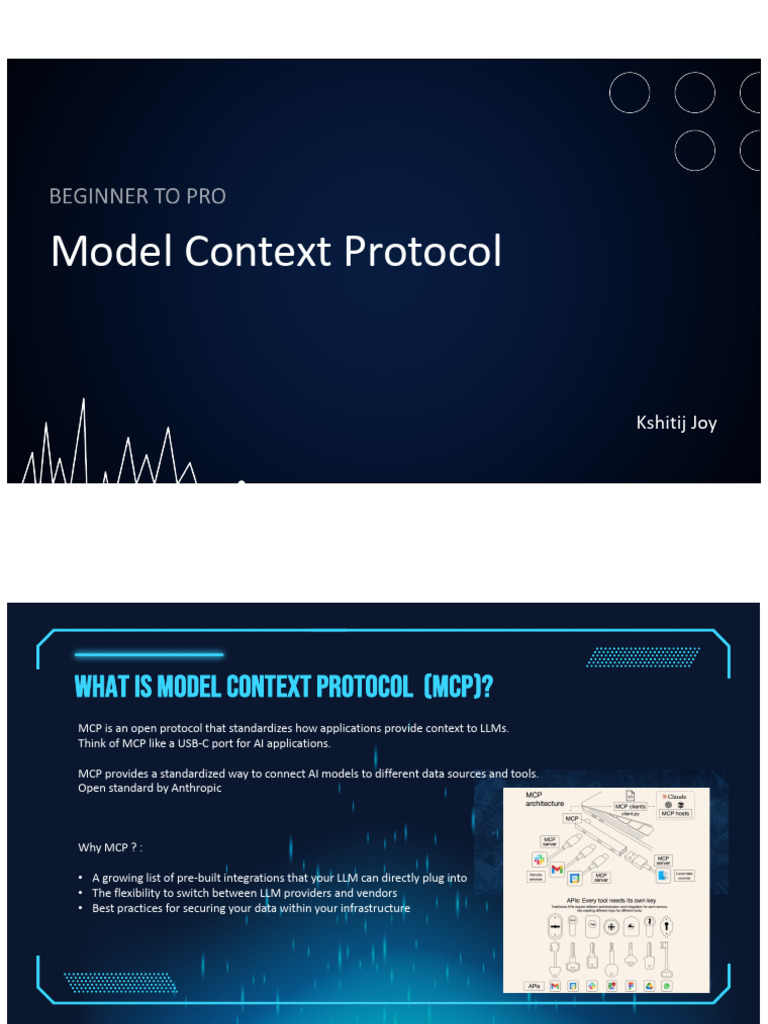 MCP Course Slides | PDF | Artificial Intelligence | Intelligence (AI ...