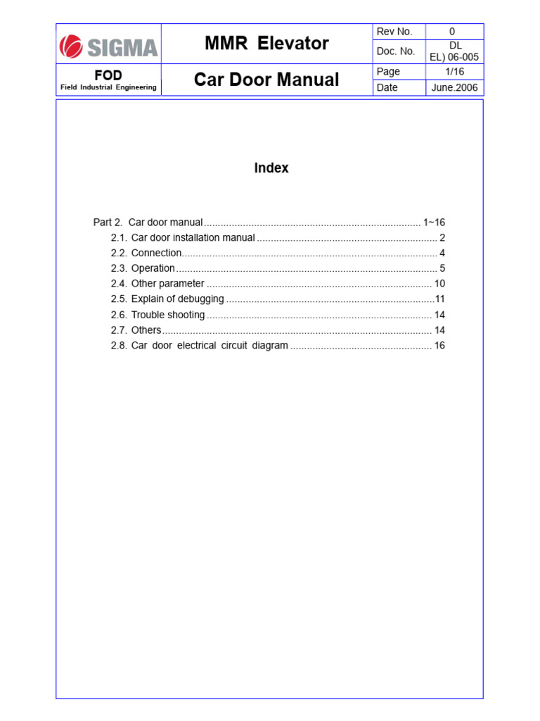 2.1 Car Door Manual Anliso | PDF | Power Inverter | Parameter (Computer ...