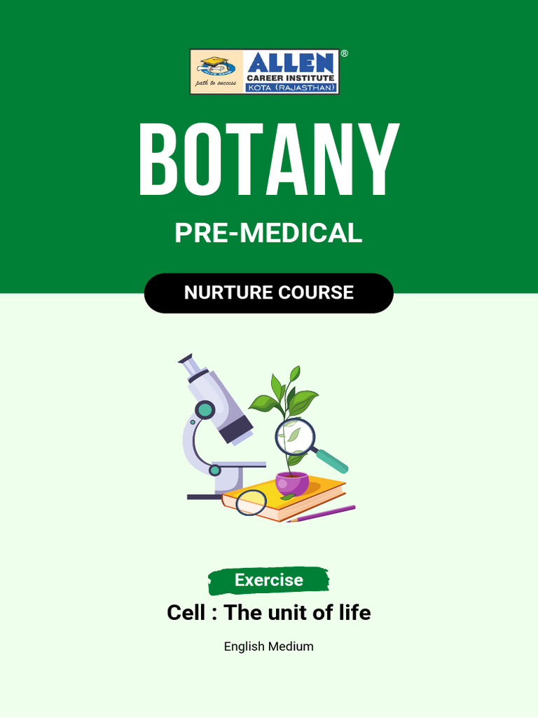 Cell - The Unit of Life - Exercise | PDF | Endoplasmic Reticulum | Cell ...