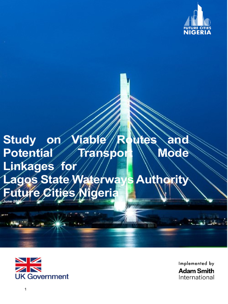 FCN - ASI - LAG-TRA - Final Study On Viable Routes & Potential ...
