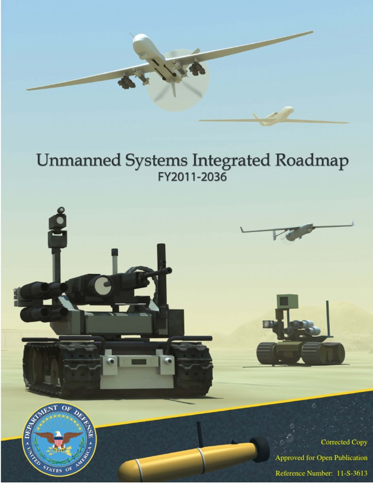 DOD Unmanned Systems Integrated Roadmap (20112036) PDF Unmanned Aerial Vehicle United