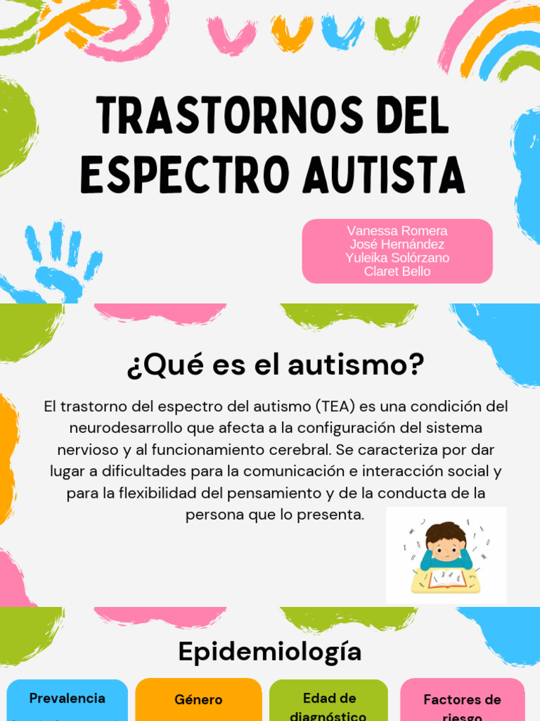 Trastornos del Espectro Autista: Guía Completa | PDF | Autismo | Sicología