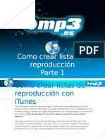 iTunes - Tutorial crear listas de reproducción - Mp3.es