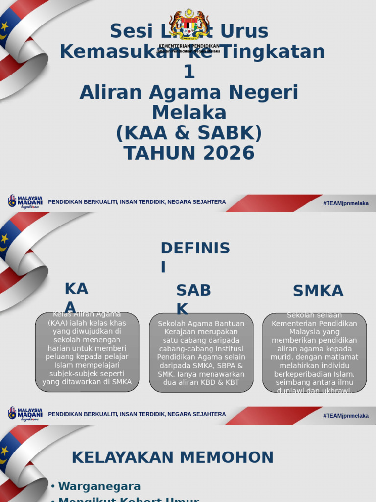 Slu Kaa Sabk Sekolah 22 Sept | PDF