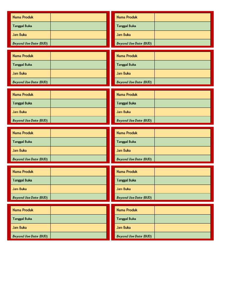 Label Bud | PDF