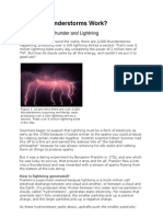 How Do Thunderstorms Work