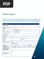 Academic Referee Report Guidelines | PDF | Postgraduate Education ...