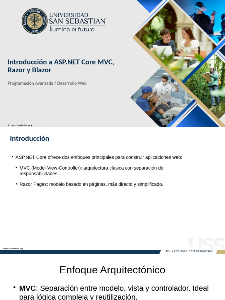 Introducción a ASP.NET Core MVC y Razor | PDF | Script Java | Redes