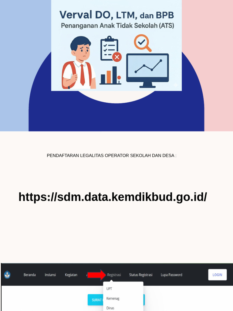 Panduan Pendaftaran Operator Sekolah dan Desa | PDF