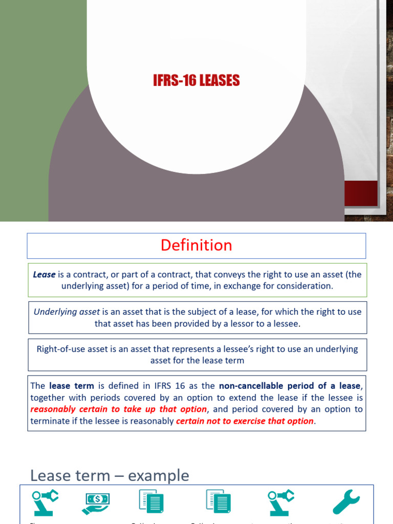 Understanding IFRS 16 Leases Explained | PDF | Lease | Debits And Credits