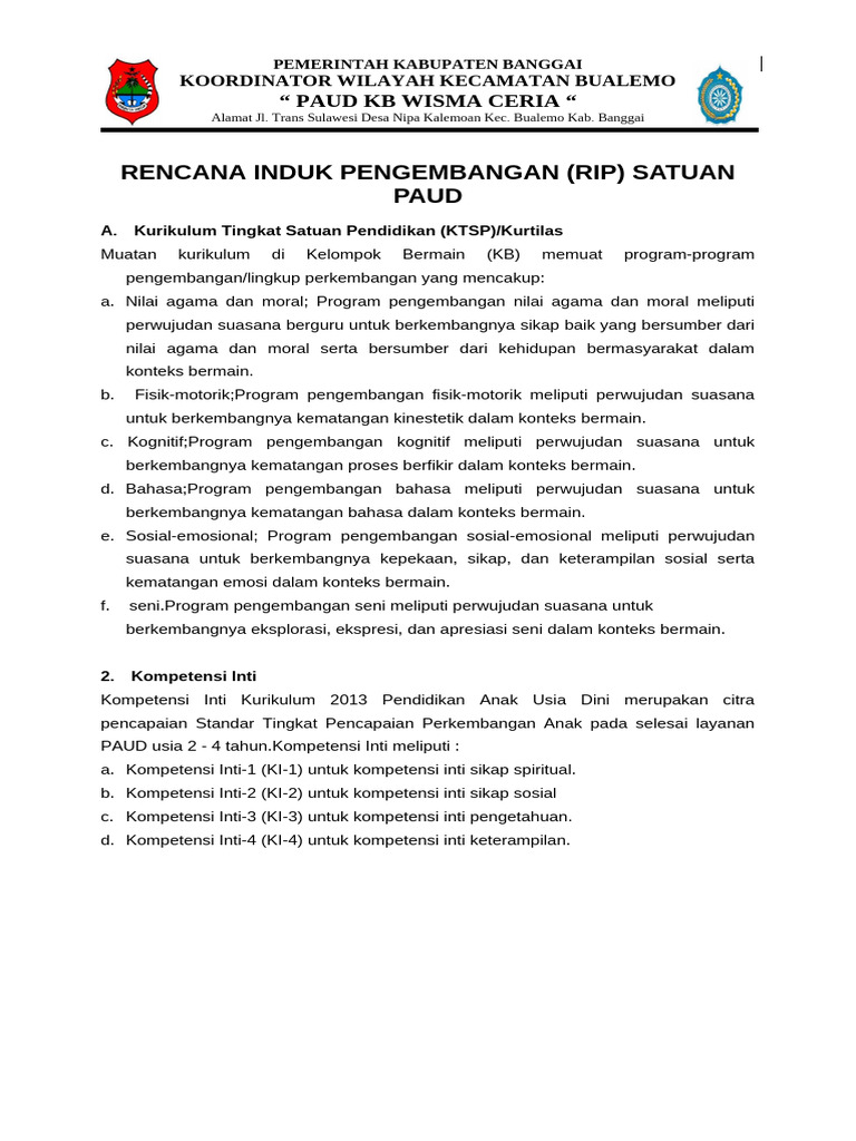 Rip Kb Wisma Ceria | PDF