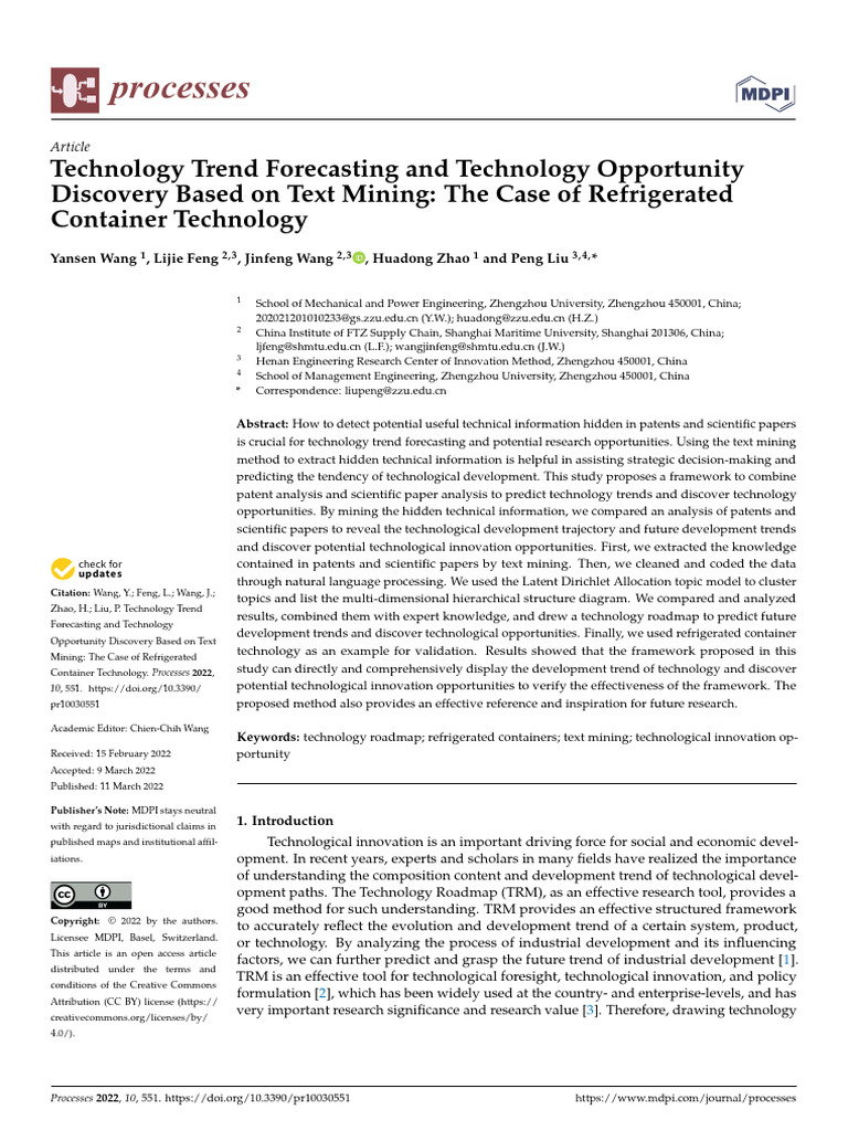 Text Mining for Refrigerated Container Trends | PDF | Cluster Analysis ...