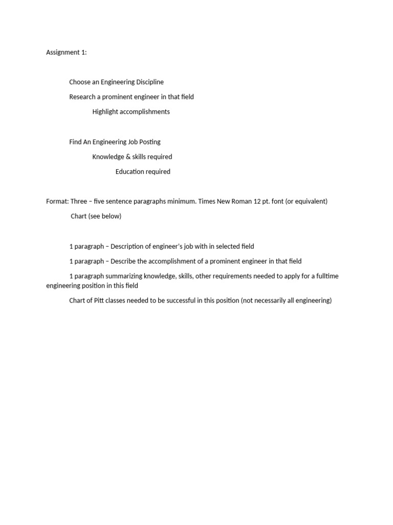 Assignment 1 | PDF