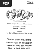 Guys and Dolls Full Script | PDF
