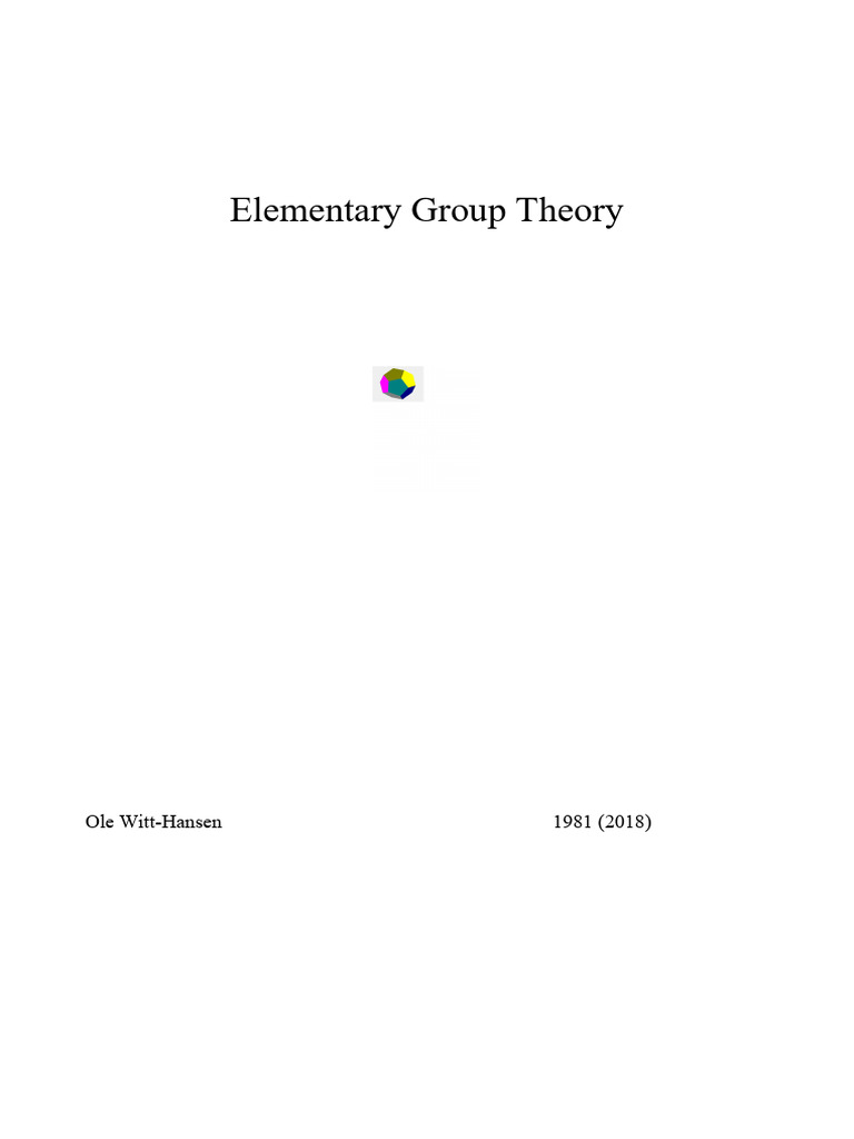 Group Theory | PDF | Numbers | Set (Mathematics)