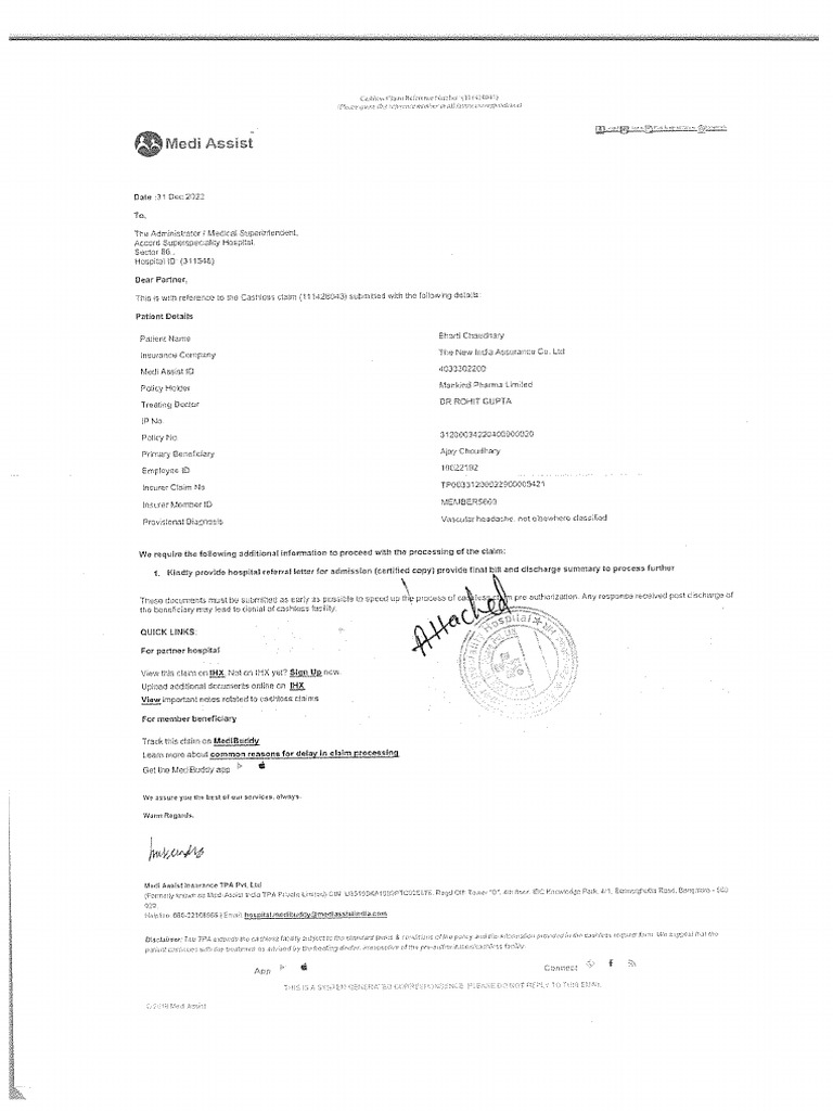 Bharti Final Bill | PDF