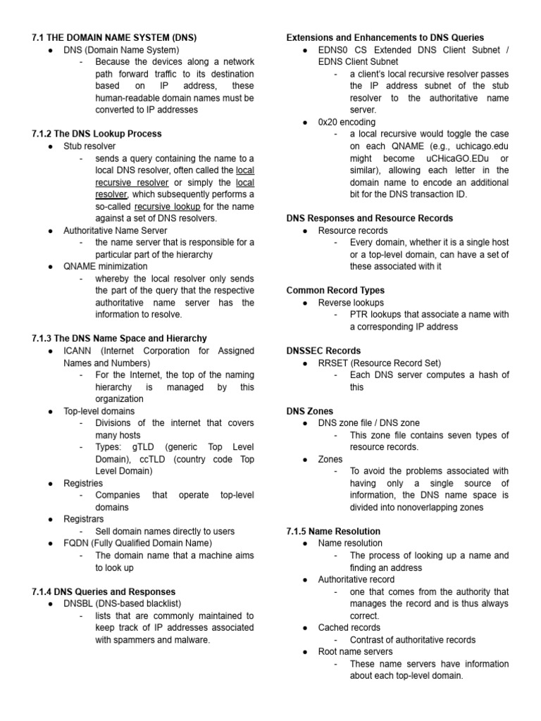 Module 7 | PDF | Domain Name System | World Wide Web