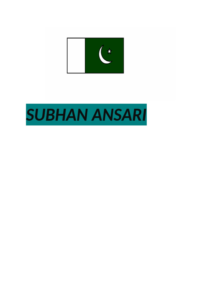 Subhan Ansari | PDF