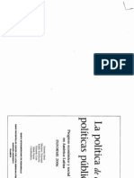 Cap. 6 - La Politica de Las Politicas Publicas