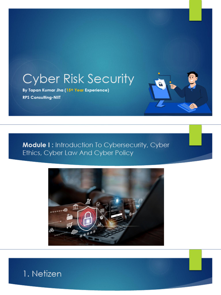 Cybersecurity Essentials and Risks | PDF | Malware | Security