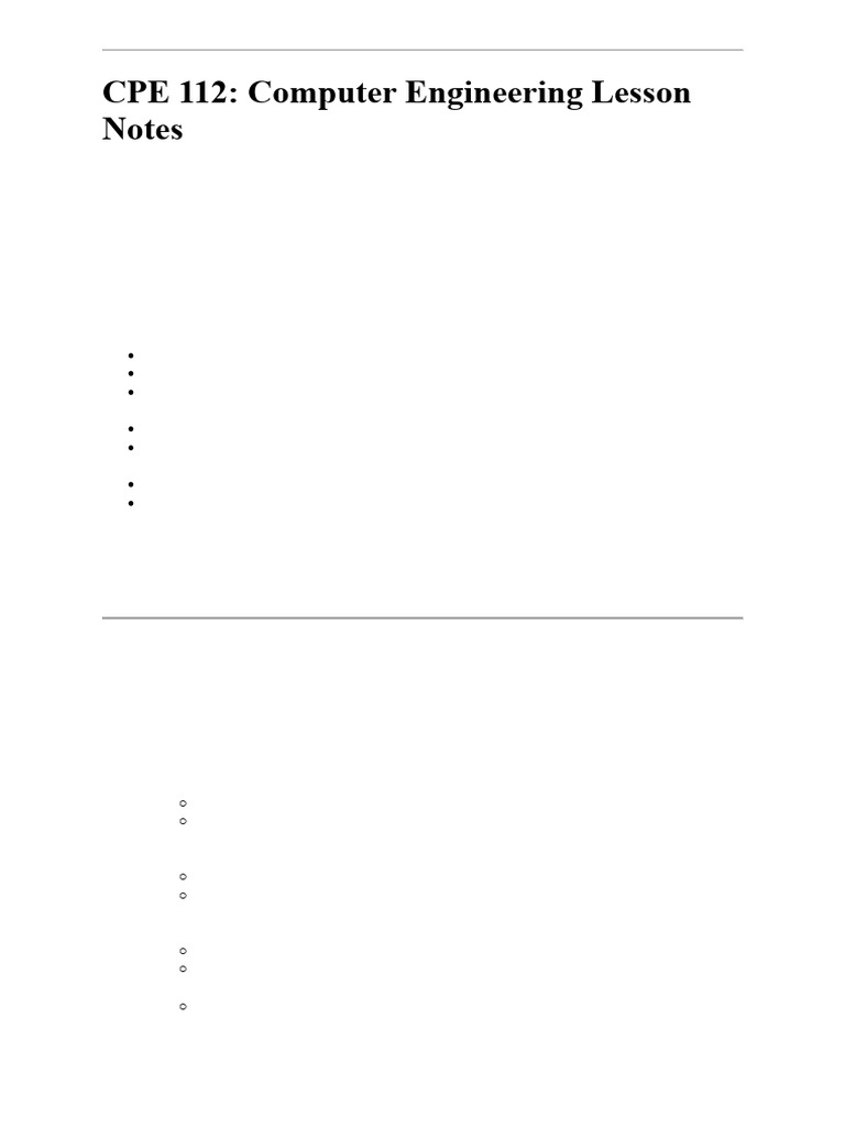 Computer Engineering Tools and Design | PDF | Logic Gate | Computer ...