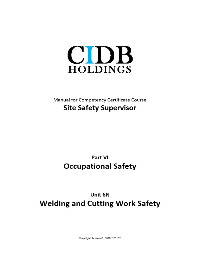 Welding and Cutting Safety Guidelines | PDF | Welding | Construction
