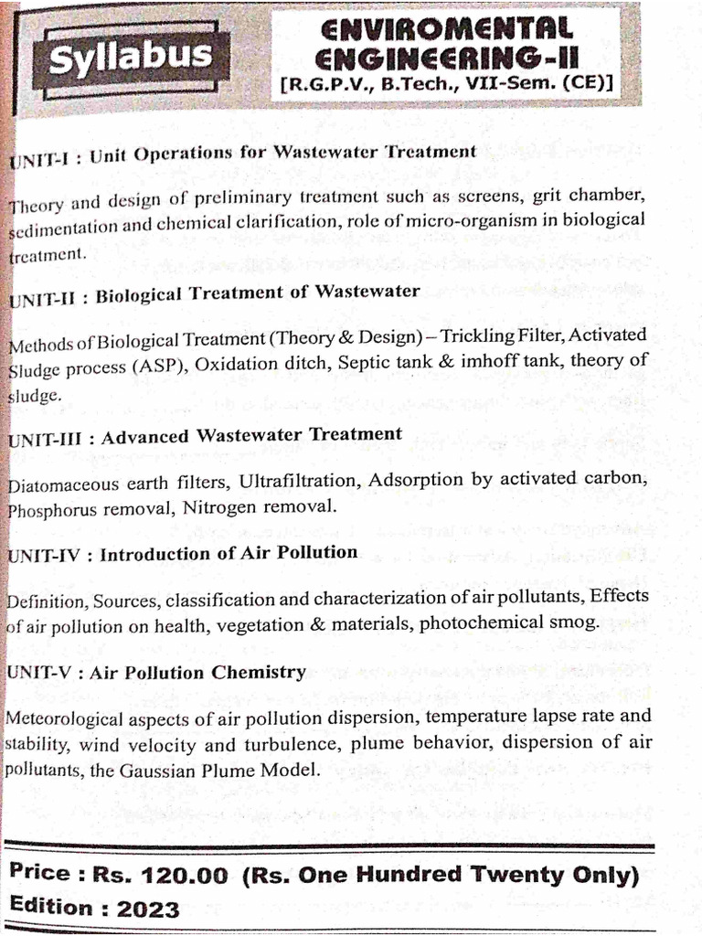 Environmental Engineering Pdf