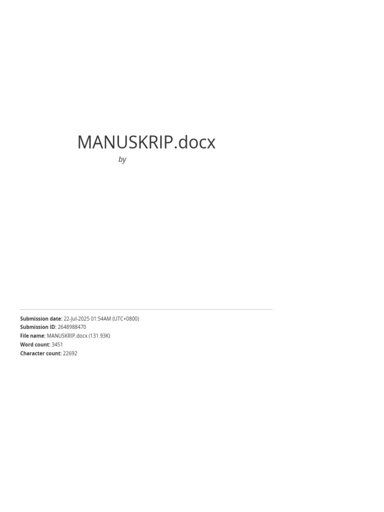 MANUSKRIP | PDF