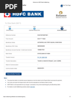 Increase HDFC TPT Limits Online | PDF | Online Banking | Banks & Banking