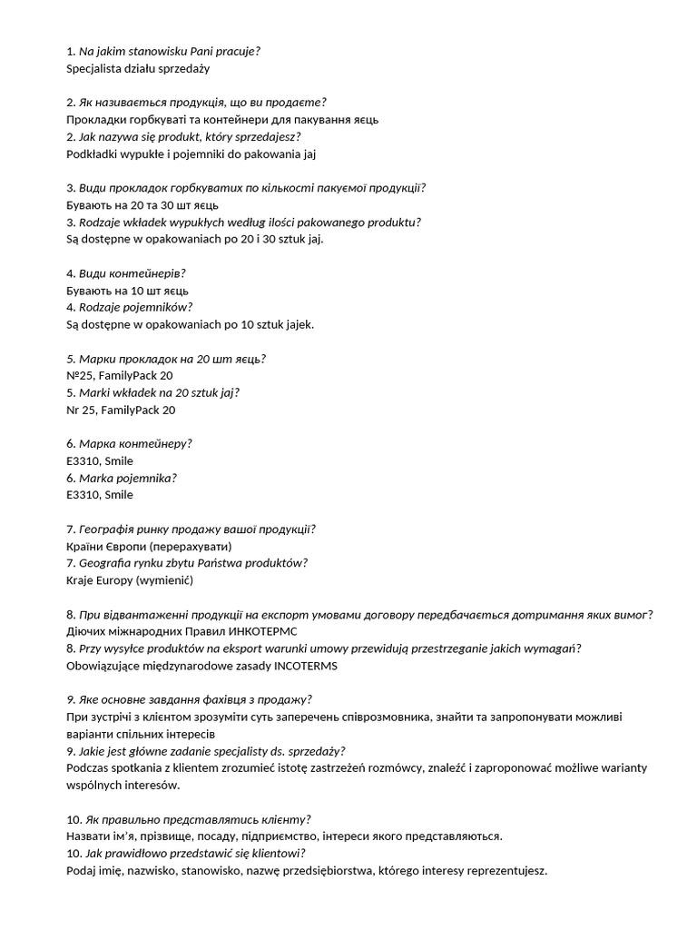 Polskie Testy - PL 1 | PDF