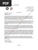 5-4-12 Ltr to RNC Regarding the Telephone Conversaton I Had With One of Their Callers - Rubio's Eligibility