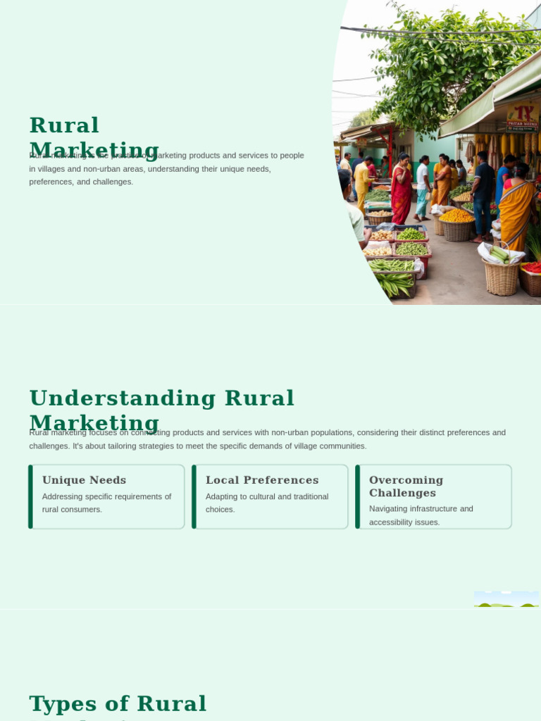 Effective Strategies for Rural Marketing | PDF | Marketing | Economies