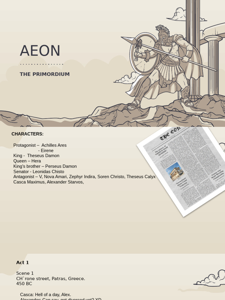 Aeon Primordium | PDF