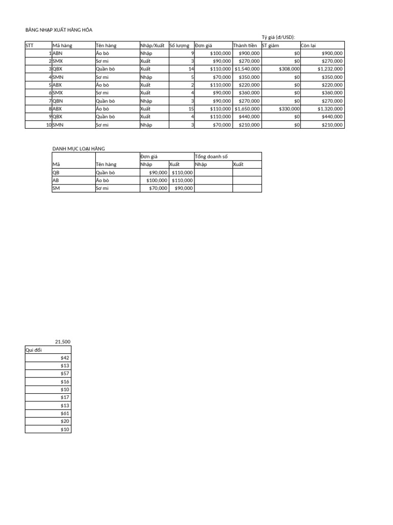 BT Excel 3 | PDF