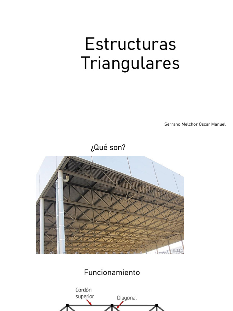 No. 11 Estructuras Triangulares | PDF