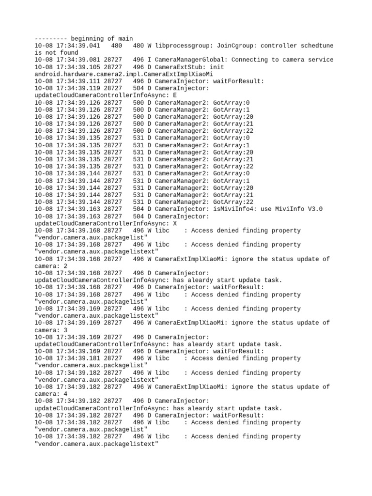 Log Cat 1759925078940 | PDF | Computing | Computer Programming