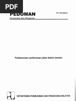 Download A20Pelaksanaan Perk Eras An Jalan Beton Semen by Ucox Yowel Harahap SN94629086 doc pdf