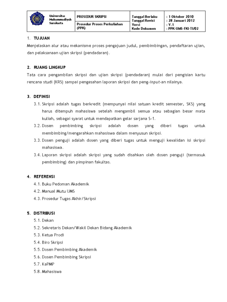 Skripsi Informatika Ums - Ide Judul Skripsi Universitas