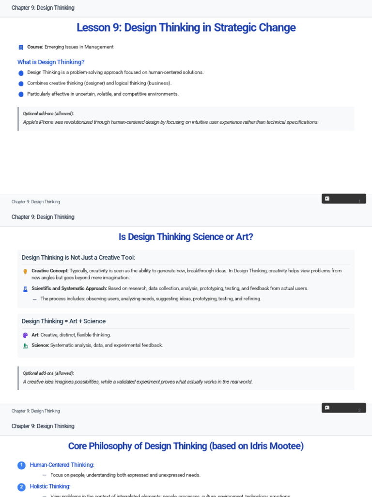 Chapter 9 Design Thinking | PDF | Design Thinking | Cloud Computing