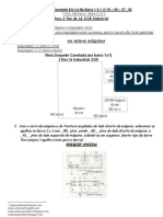 33) Receita de Tricô Á Máquina - Meia Soquete Canelada em Lã Industrial Fios Amparo Super Soft Inverno Acrílico HB 2/28 - Na Barra 1 X 1 Nº 35 - 36 - 37 - 38